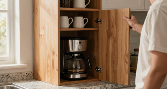 6 Best Hutch Cabinets for Coffee Maker Storage in 2026