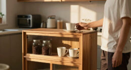 7 Best Coffee Bar Cabinets for Apartment Kitchens in 2026