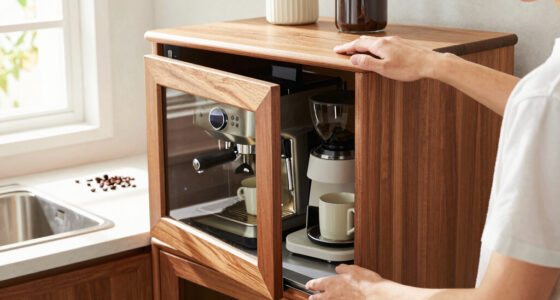 8 Best Coffee Appliance Cabinets With Doors in 2026