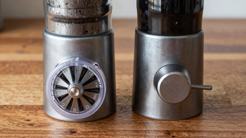 adjustable grind size control