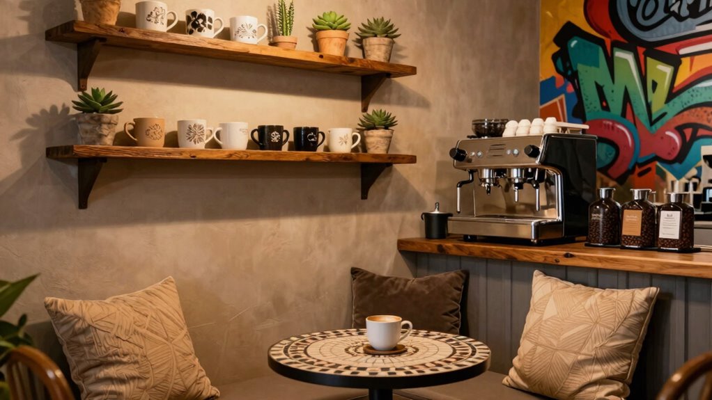 aesthetic community driven coffee spaces