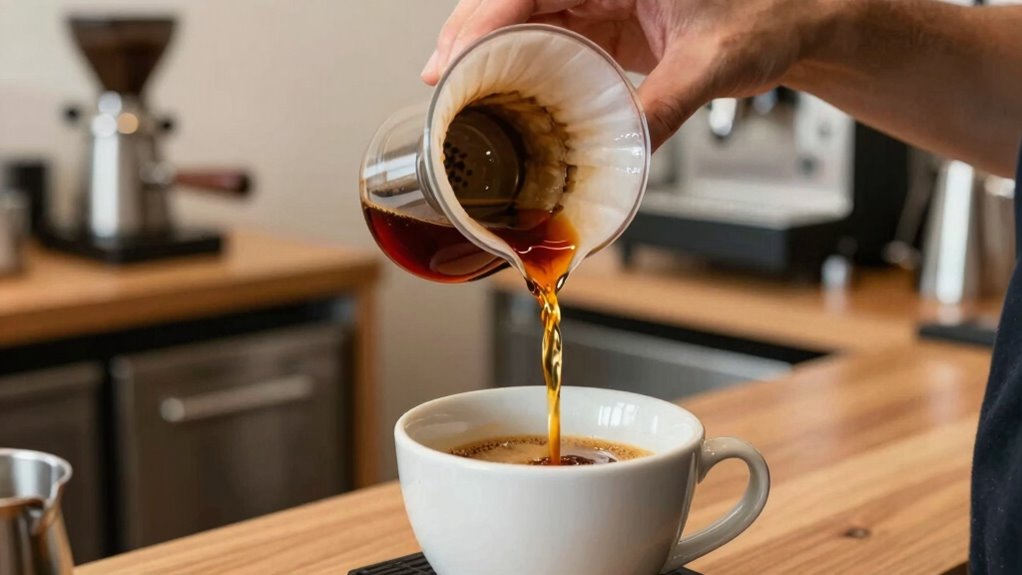 artisanal transparent coffee craftsmanship