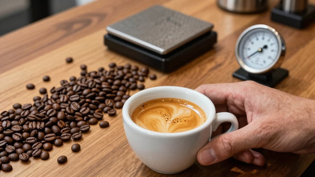 assess coffee quality carefully