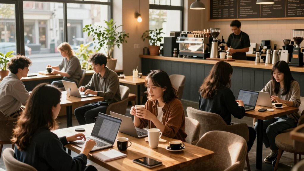 balance focus and socializing