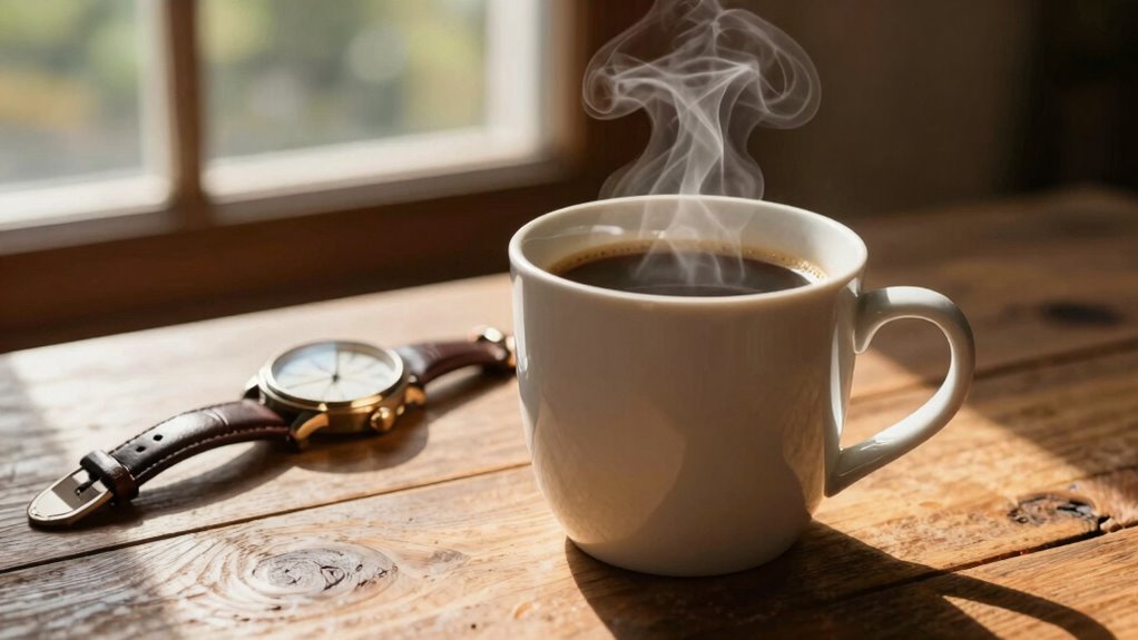 best morning caffeine timing