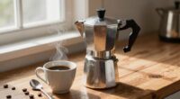 brewing rich stovetop espresso
