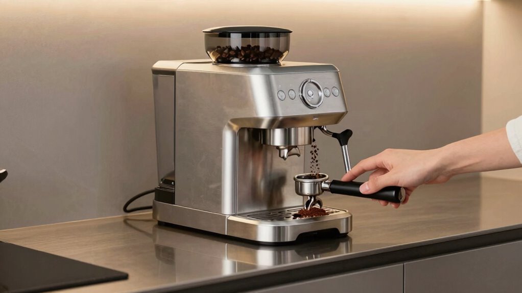 built in grinders enhance convenience