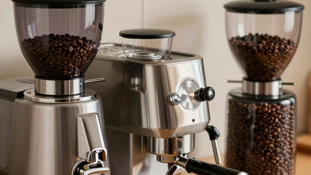 built in grinders influence choices