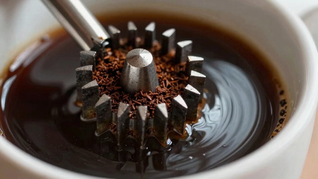 burr design influences extraction