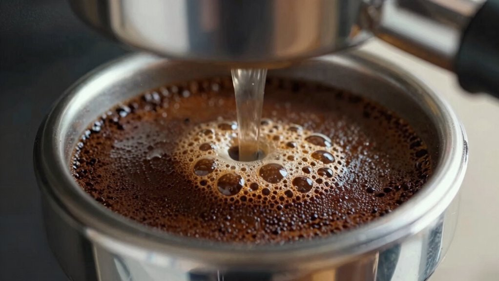 calibrated preinfusion for consistency