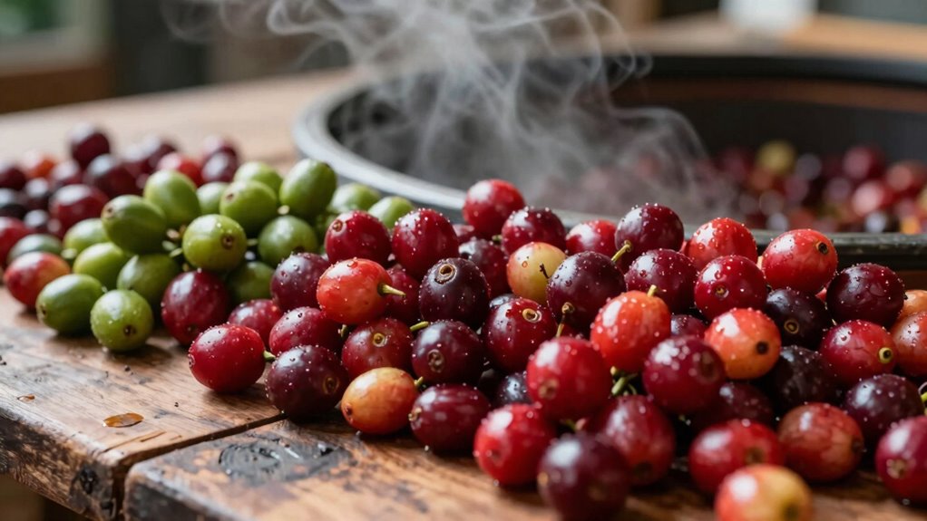 choose processing based on taste