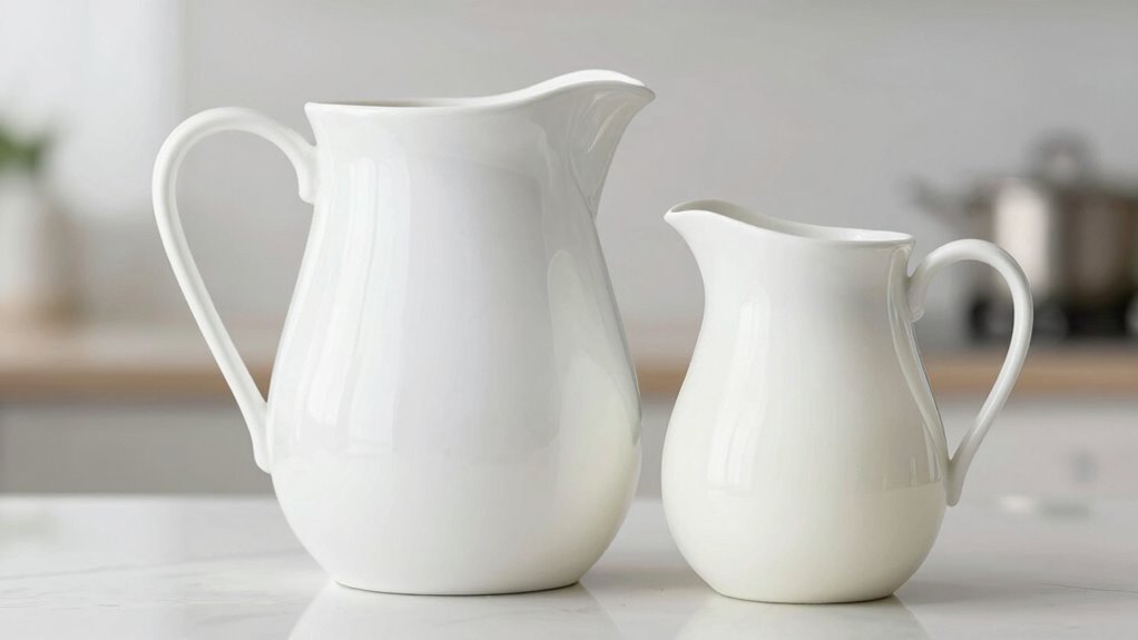 choose right pitcher size