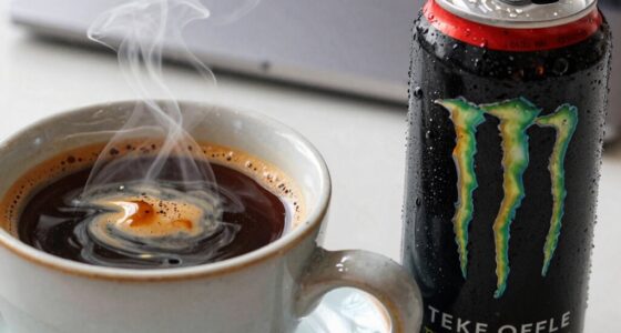 coffee and energy drinks