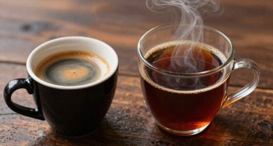 coffee brewing caffeine comparison