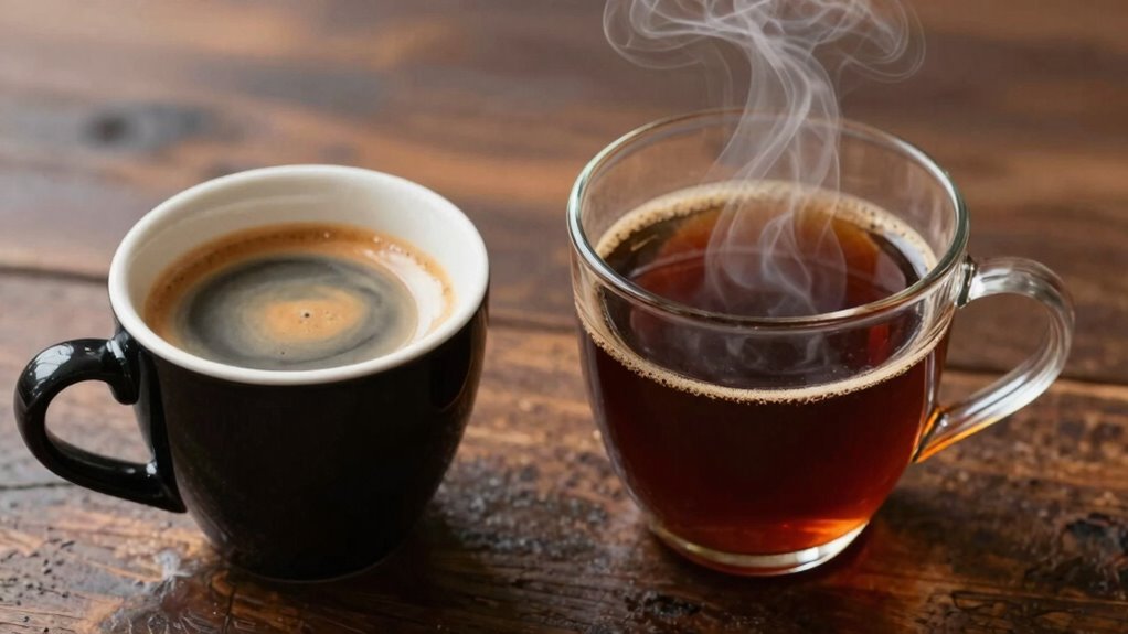 coffee brewing caffeine comparison