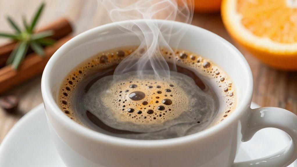 coffee flavor brightness control