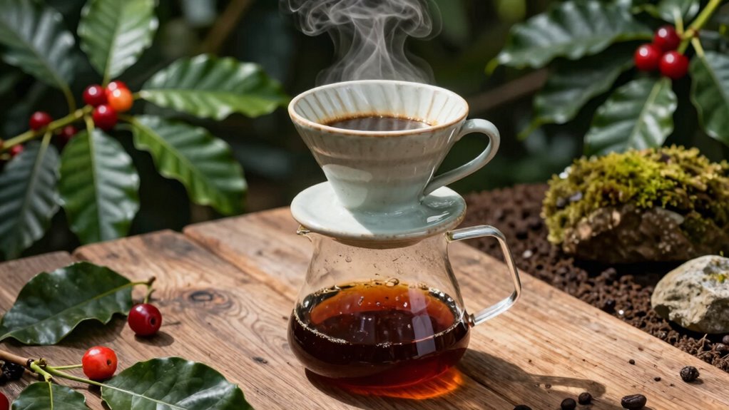 coffee flavor influenced by environment