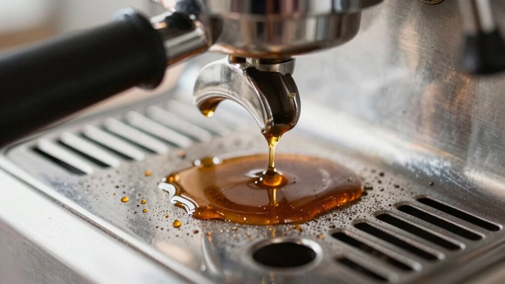 coffee oil buildup causes rancidity
