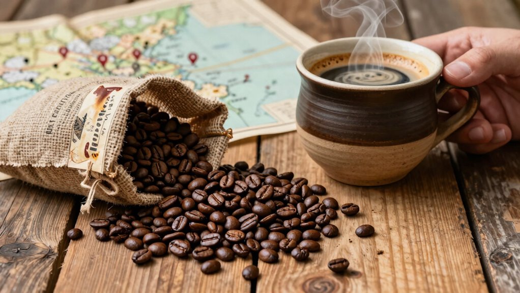 coffee origin enhances flavor