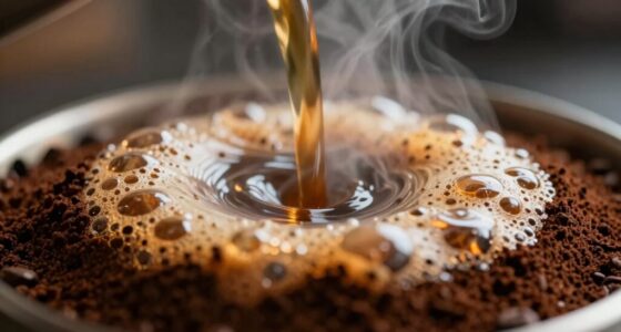 coffee releasing gases