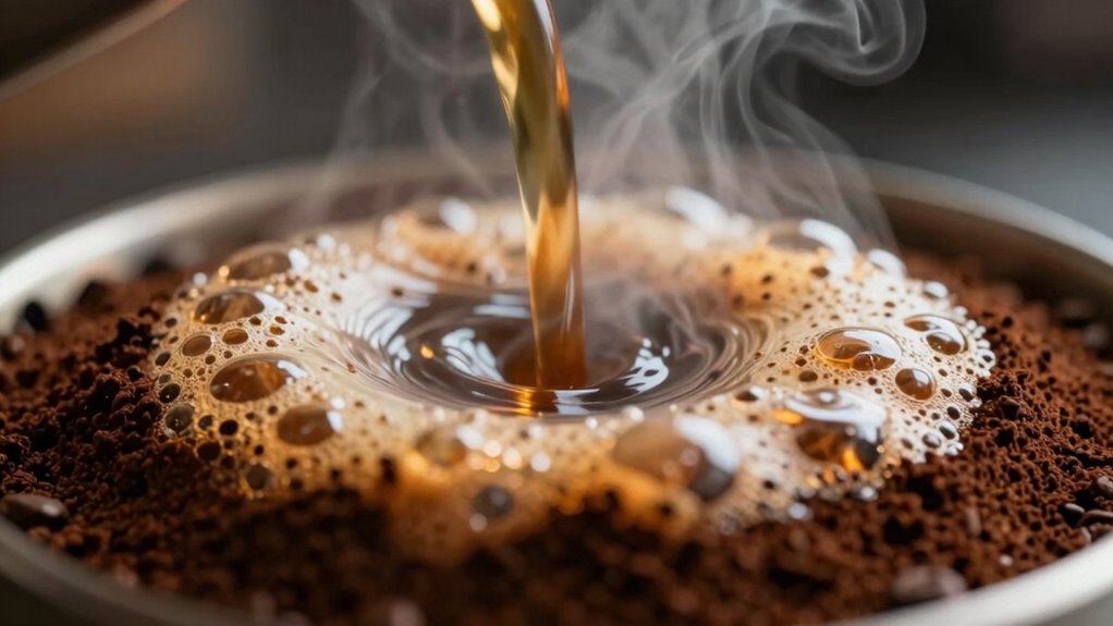 coffee releasing gases