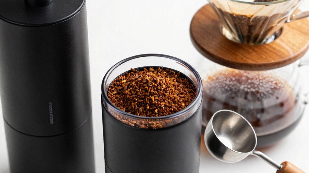 consistent grind size adjustments