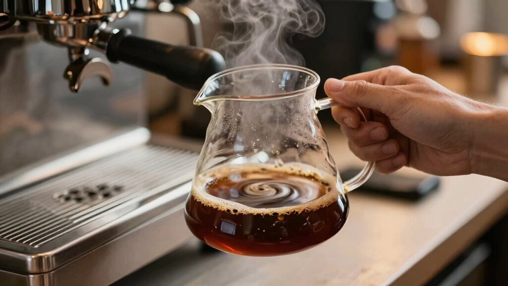 control agitation for optimal flavor