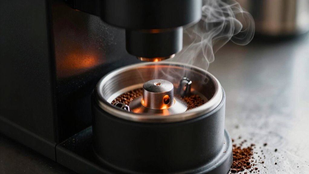 controlling burr heat effectively