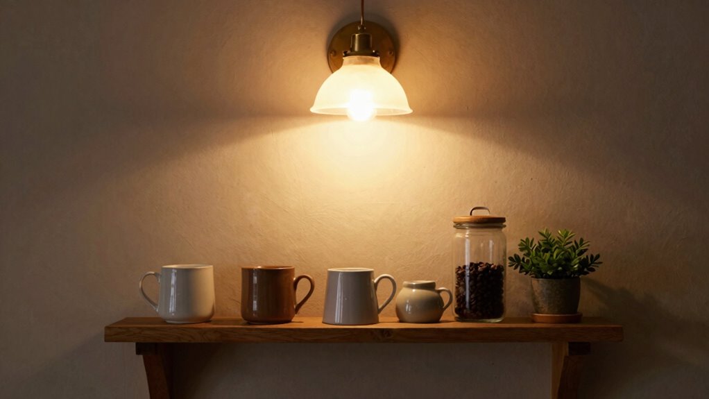 cozy personalized lighting accents