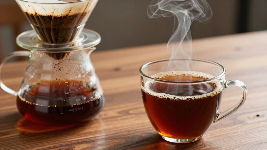 decaf vs regular coffee