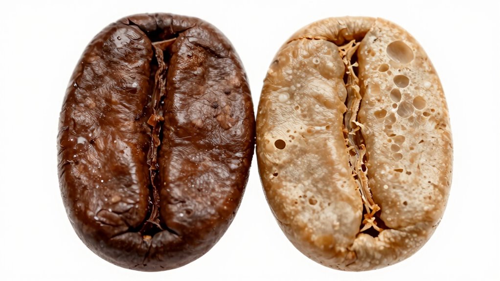 density affects coffee extraction