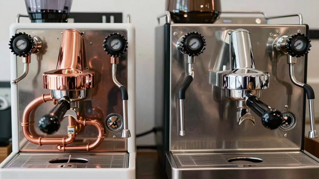 dual boiler versus heat exchange