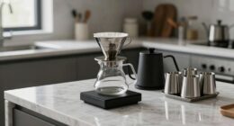 easy to clean coffee setup
