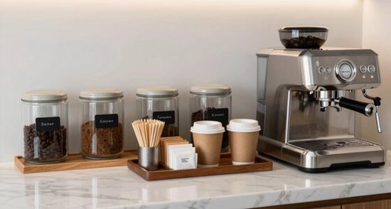 effective coffee station organizers