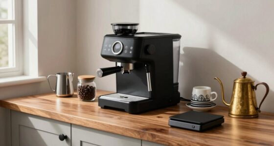 efficient organized coffee setup