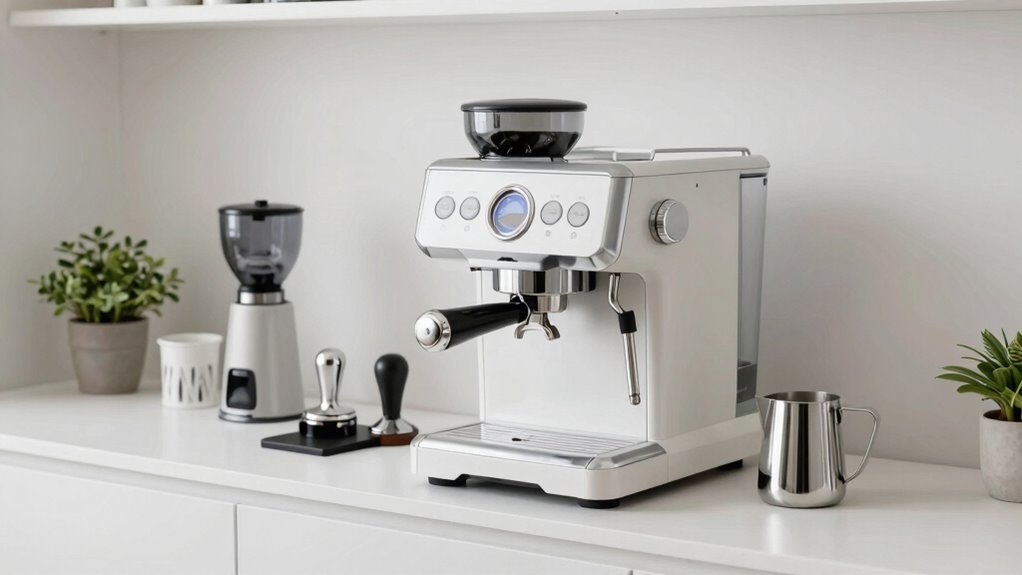 efficient organized coffee station