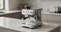 espresso machine counter space