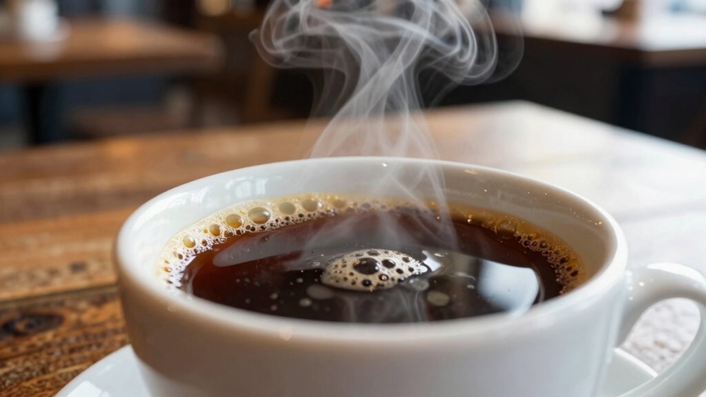 flavor evolves as coffee cools
