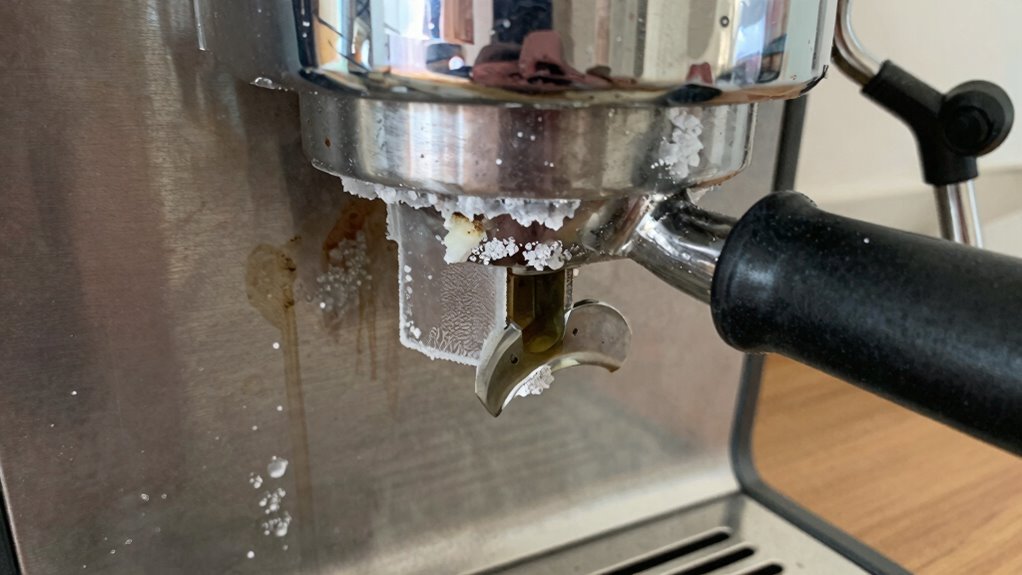hard water damages coffee machines