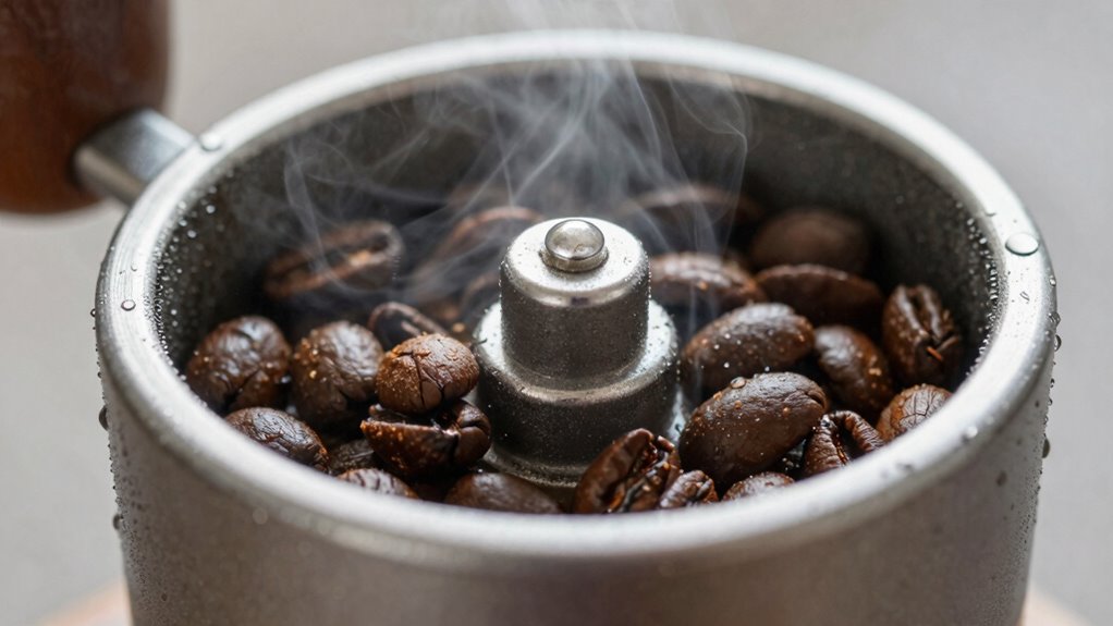 humidity affects coffee grinding