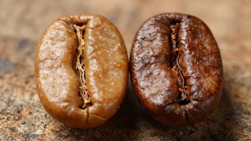 identify washed versus natural