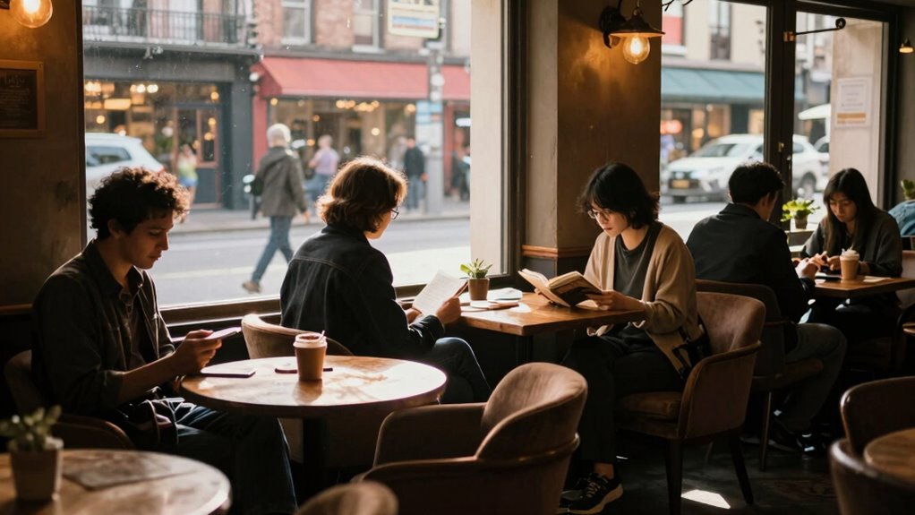 increasing noisy coffee shops