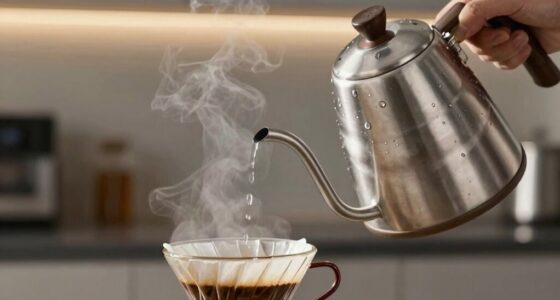 kettle design affects pouring