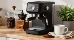 kitchen coffee station setup