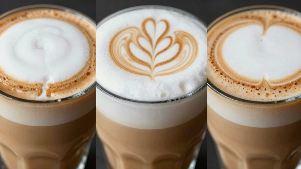 milk froth texture differences