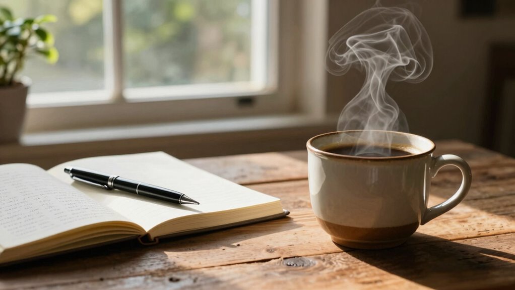 mindful coffee brewing ritual