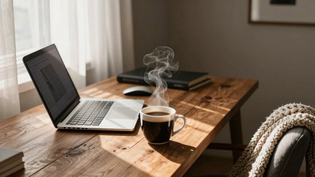 mindful morning coffee ritual