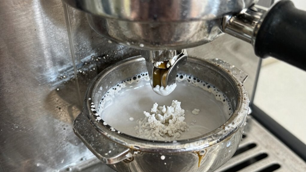 mineral buildup damages equipment