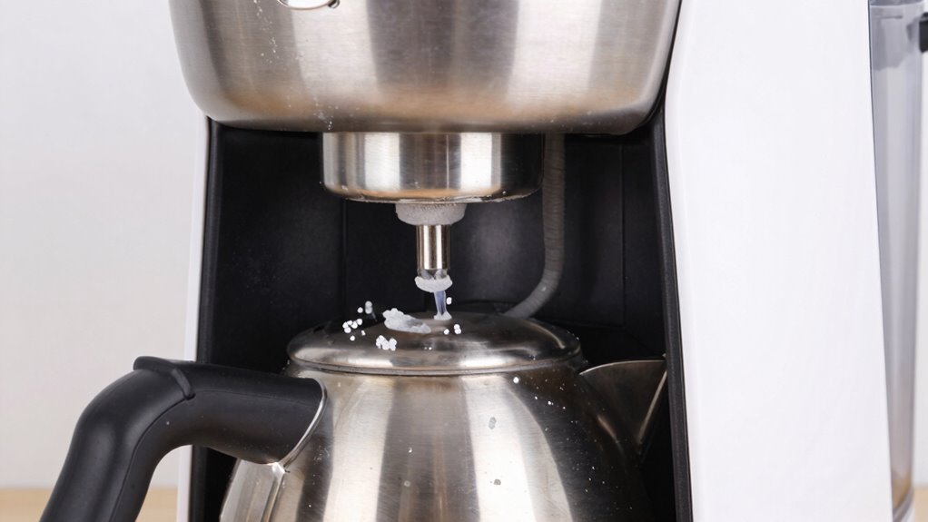 mineral buildup hampers appliance performance