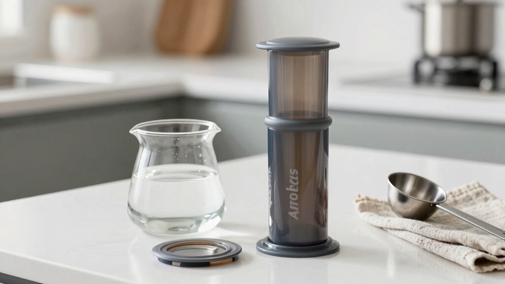 optimize aeropress brewing setup
